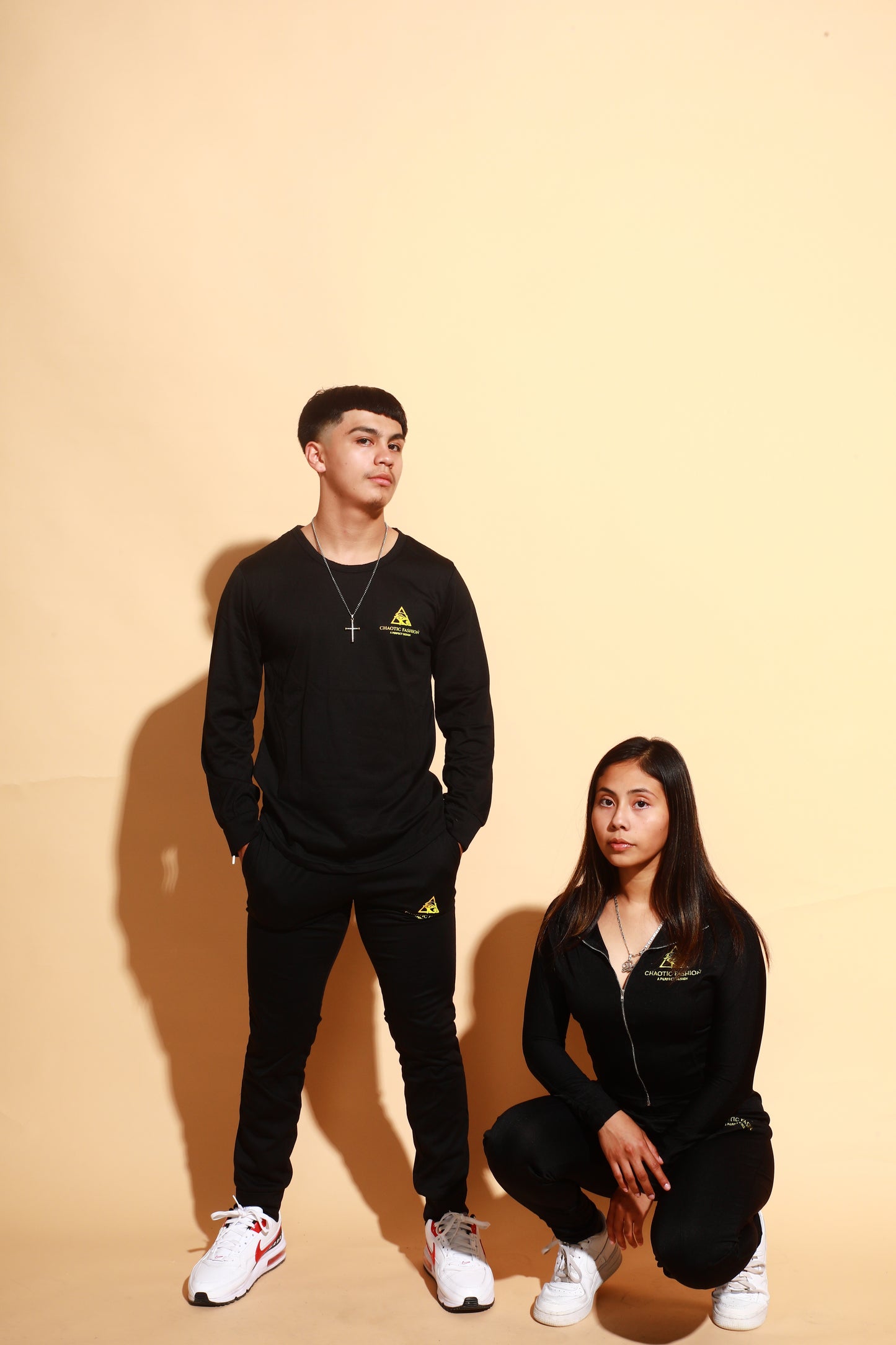 Chaotic Lounge Crop Set